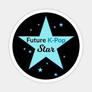 Future K-Pop Star in Blue from WhatTheKpop Magnet